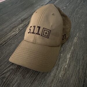 5.11 Tactical Hat Cap Snap Back Mens One Size Brown Always Be Ready Logo